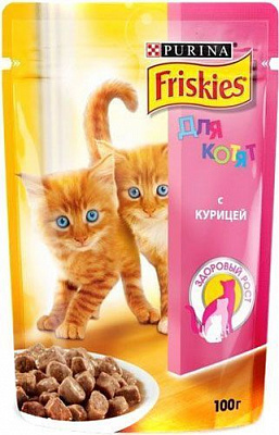 Корм Friskies Кitten з куркою 100 г