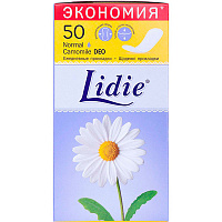 Прокладки щоденні Lidie Camomile Deo normal 50 шт.