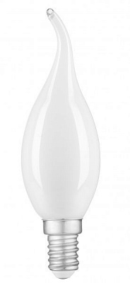 Лампа светодиодная Gauss Black FIL CF37 9 Вт E14 3000 К 220 В матовая 104201109 