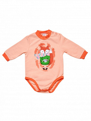 Боди для девочки Smil 102755 р.74 персиковый 102755 