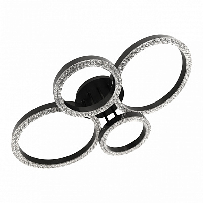 Люстра стельова NEW ARTIER Christy-R BK 80 Вт чорний