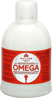 Шампунь Kallos Omega з комплексом Омега-6 і олією макадамії 1000 мл