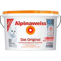 Фарба інтер'єрна акрилатна Alpina інтер'єрна ALPINAWEISS DO DIF мат білий 2,5л 