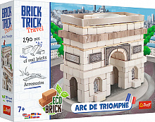 Конструктор Trefl Brick Trick путешествия. Триумфальная Арка Париж 61551