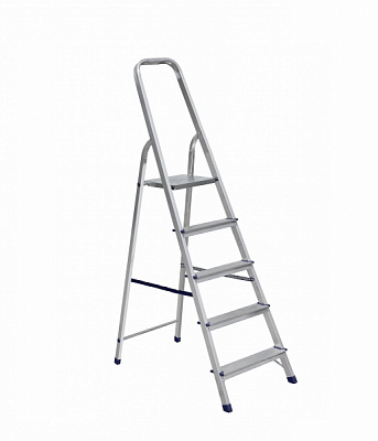 Драбина-стрем’янка Техпром алюмінієва матова 5-ти ступінчаста АМТ 705