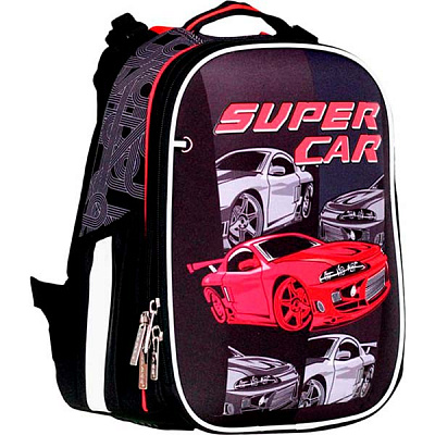 Ранець шкільний Class Super Car 35x27x16 см 2015
