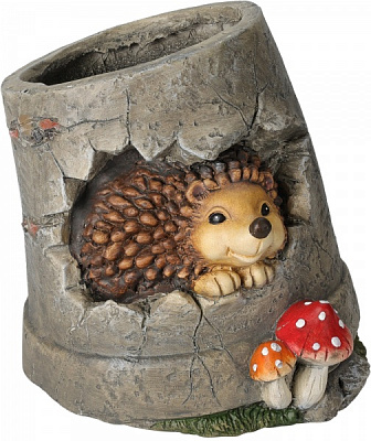 Кашпо фигурный темно-коричневый (095752270) 