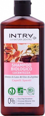 Шампунь INTRA Linseed & Jojoba Oil для блеска волос 250 мл