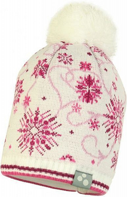 Шапка HUPPA В'язана FLAKE 2, XL р.57-59 білий 80510200-94220-0XL