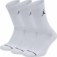 Носки Jordan Unisex Jordan Jumpman Crew Socks SX5545-100 белый р.S