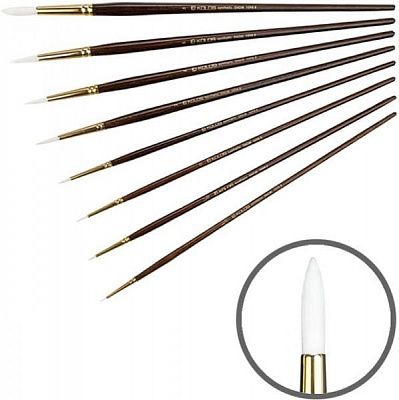 Пензель круглий Snow 1098R № 8 Kolos