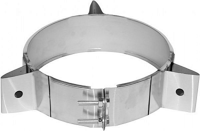 Хомут димохідний 0,5 мм нерж Ф180 мм Versia-Lux