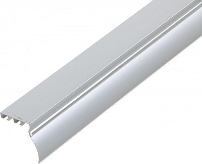 Карниз Талсистем 801047 с одним молдингом двойной укомплектованный 300 см металлик 