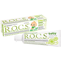 Дитяча зубна паста R.O.C.S. Baby Ніжний догляд Запашна ромашка 45 г