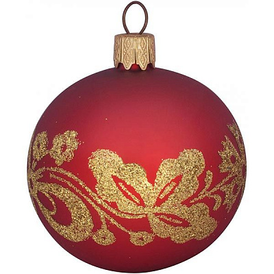 Шарик новогодний 7012H 60 мм