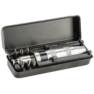 Ударна викрутка з насадками Topex в 39D556 8 шт