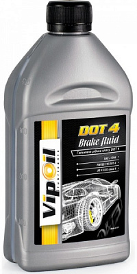 Гальмівна рідина VipOil DOT-4 0.375л