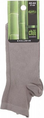 Носки мужские CHILI EXCLUSIVE 969 р. 27 серый 