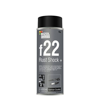 Средство для удаления ржавчины Bizol Rust Shock+ f22 400 мл