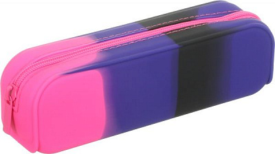 Пенал силіконовий BRPG569 фіолетово-рожевий