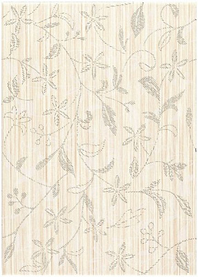 Плитка Cersanit Танака Флауер крем декор 25x35