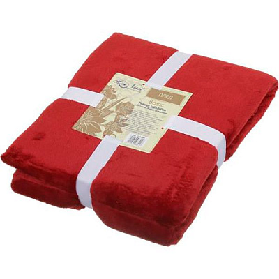 Плед Basic 150x200 см рубин/бордовый La Nuit 