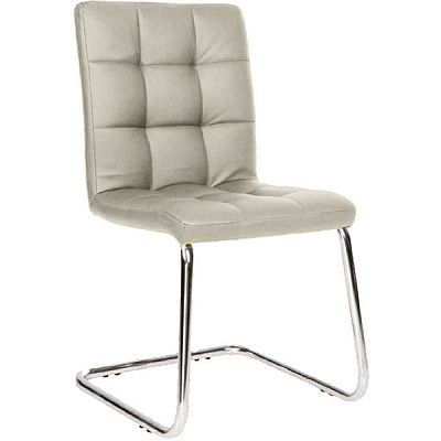 Стілець обідній Nowy Styl RALPH CF CHROME (BOX-2) ECO-07 хром/бежевий