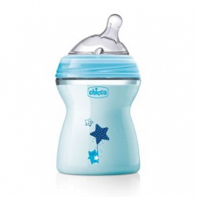Бутылочка Chicco Natural Feeling Color 250 мл 2м+