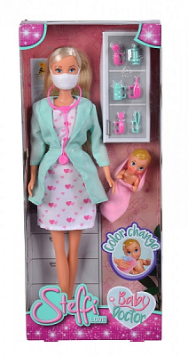 Кукольный набор Simba Штеффи «Добрый доктор»