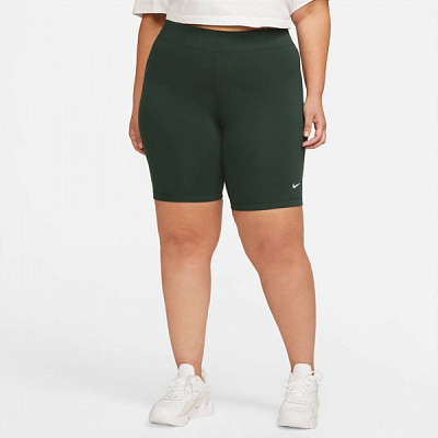Шорти Nike W NSW ESSNTL MR BIKER SHORT CZ8526-397 р. L зелений