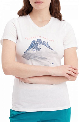 Футболка McKinley Kammo W 422282-001 р.S белый