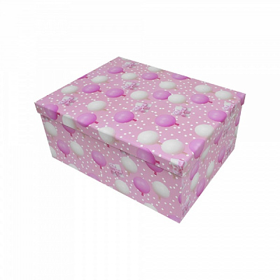 Коробка подарочная воздушные шарики 37.5х29х16 см. 11102239010