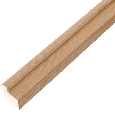 Стойка дверной коробки шпонированная дуб 2100x80x40 мм с уплотнителем Terminus