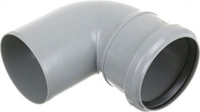 Колено ПВХ Valsir 504047 075 HTB 87°