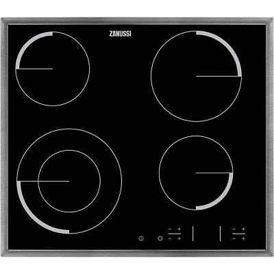 Варильна поверхня електрична Zanussi ZEV6341XBA