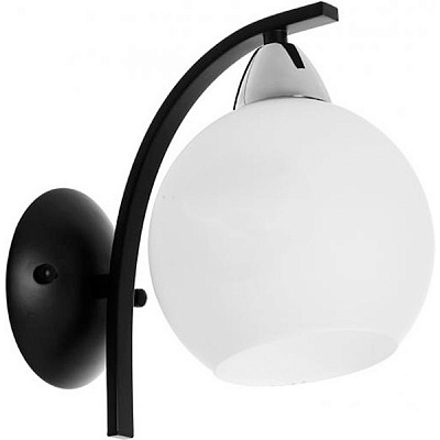 Бра Victoria Lighting 1x60 Вт E27 чорний Sirius/AP1