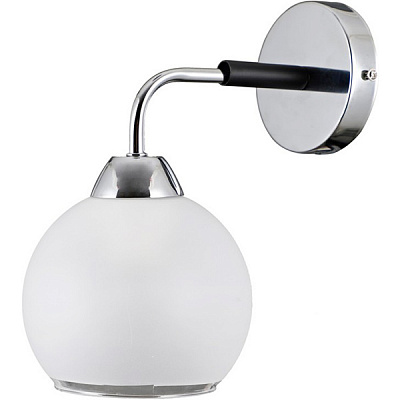 Бра Victoria Lighting Paulo/AP1 1x60 Вт E27 хром/чорний