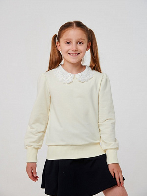 Джемпер для дівчинки Smil 116587 р.134 кремовий 116587
