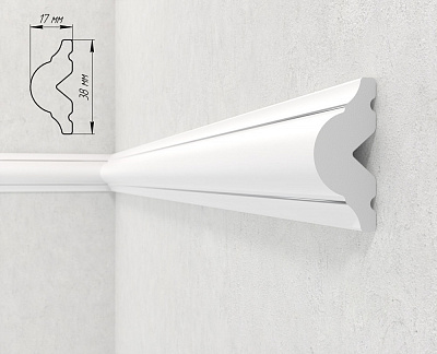 Молдинг 147-114 2000x17x38мм