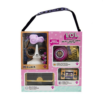 Игрушка L.O.L. SURPRISE! Big Pets Dj-Пёсик 577706 