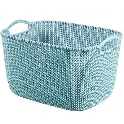 Кошик пластиковий Curver 226380 Knit L прямокутний 230x300x400 мм