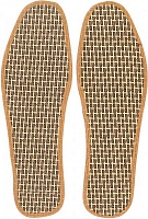 Стельки для обуви соломка Роллі 44-45 коричневый