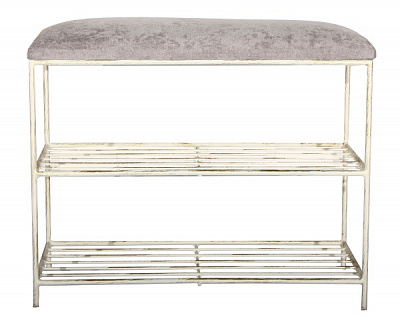 Підставка для взуття Метал Арт Софія 300x700x450 мм білий