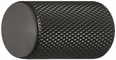 Ручка для меблів кнопка Hafele на один отвір мм 132.19.211 матовий чорний