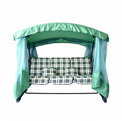 Гойдалка з навісом Vitan Фемелі - 2 зелена клітина 1670 х 2150 х 1500 мм