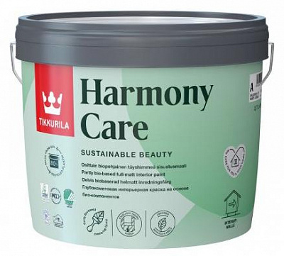 Фарба акрилова водоемульсійна TIKKURILA Harmony Care База С мат 9л