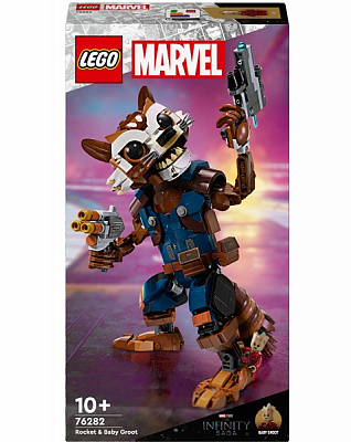 Конструктор LEGO Super Heroes Ракета й малыш Грут 76282