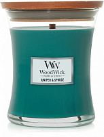 Свеча ароматическая Woodwick Medium Juniper&Spruce 275 г 