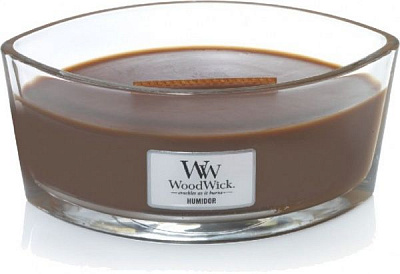 Свеча ароматическая Woodwick Ellipse Humidor 453 г 