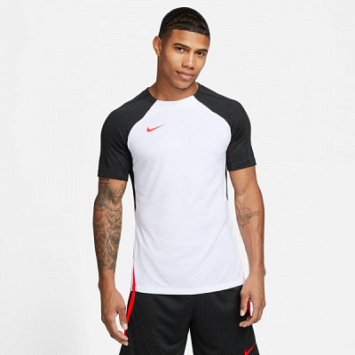 Футболка Nike M NK DF STRK TOP SS DV9237-101 р.L белый